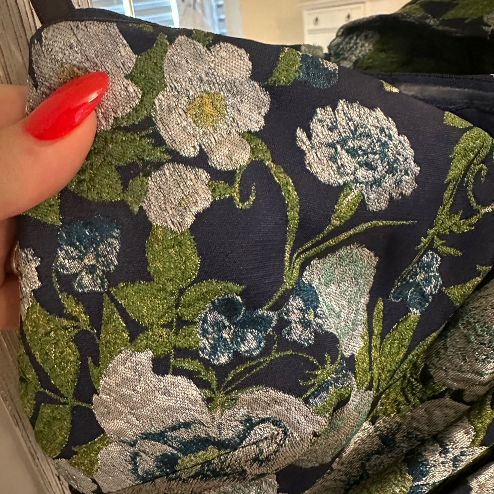 Theia Embroidered Dress - Picture 7 of 9
